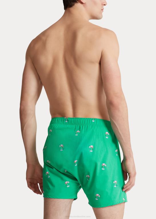 flamingoer/paradis plaid Mænd Ralph Lauren klassisk boxer 3-pak Z426B258