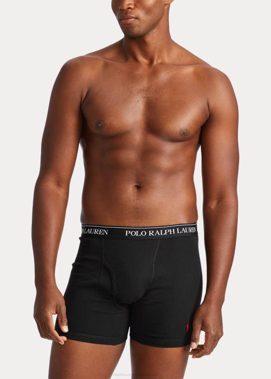 grå assorteret Mænd Ralph Lauren fugttransporterende boksershorts 3-pak Z426B8553