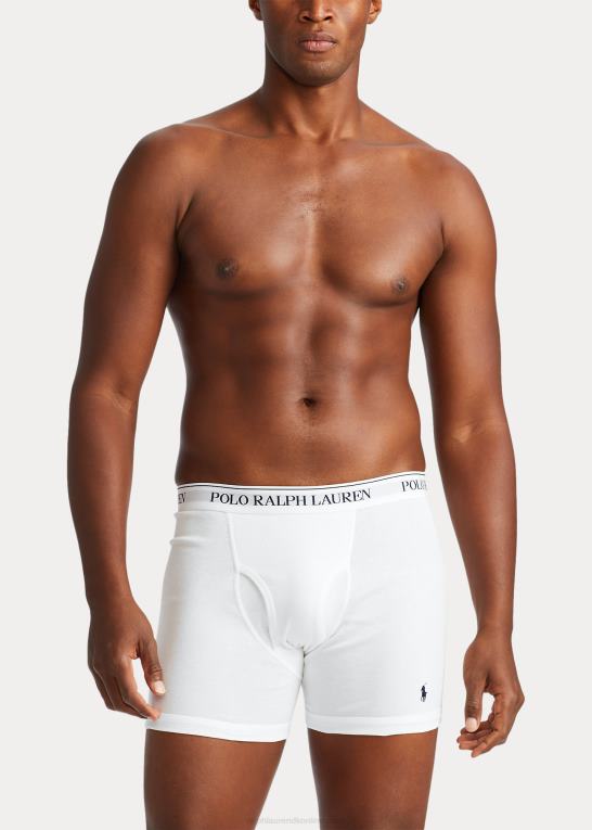 hvid Mænd Ralph Lauren boxershorts 3-pak Z426B1509