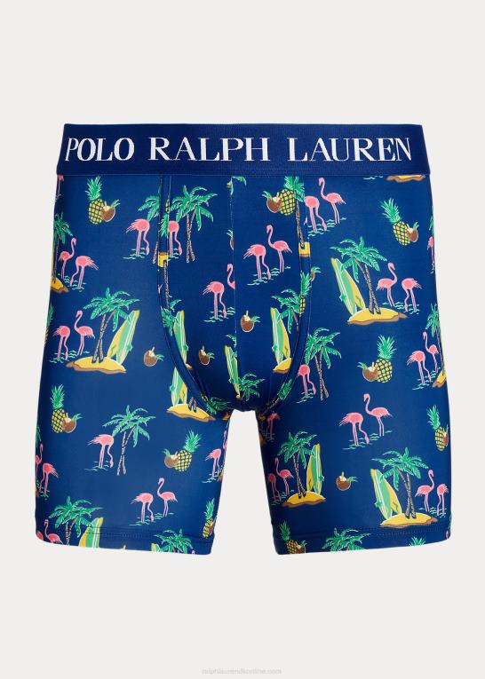 kokos flamingoer print Mænd Ralph Lauren microfiber boxer trusse Z426B324