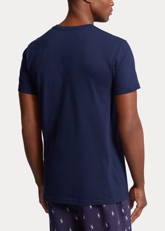marine/heritage royal/rød Mænd Ralph Lauren klassisk wicking crew undertrøje 3-pak Z426B263