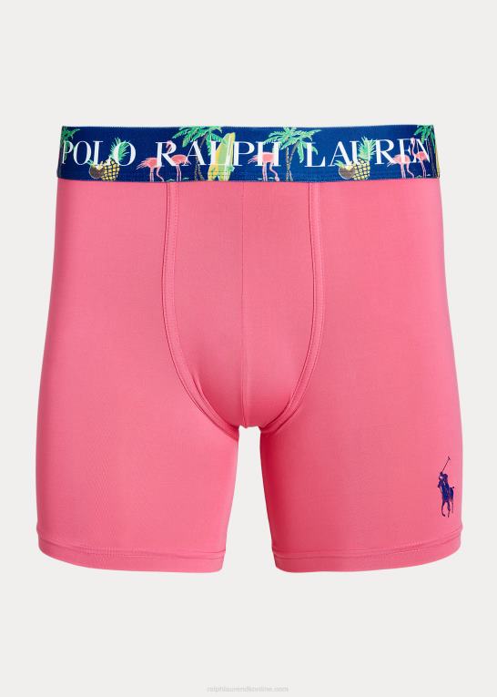 ørkenrosa/kongelig Mænd Ralph Lauren microfiber boxer trusse Z426B261