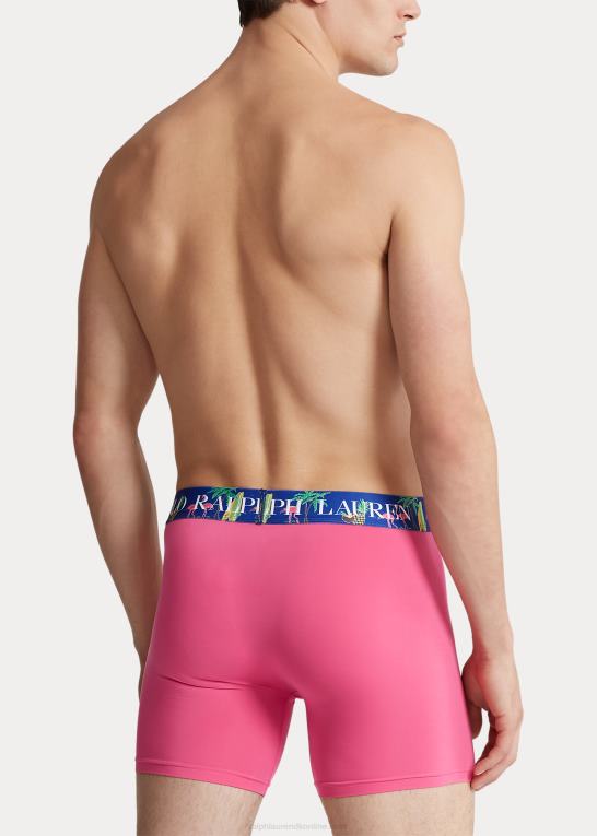 ørkenrosa/kongelig Mænd Ralph Lauren microfiber boxer trusse Z426B261