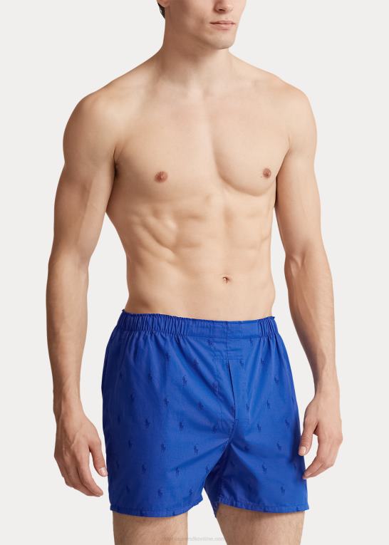 safir plaid/westin Mænd Ralph Lauren klassisk boxer 3-pak Z426B259