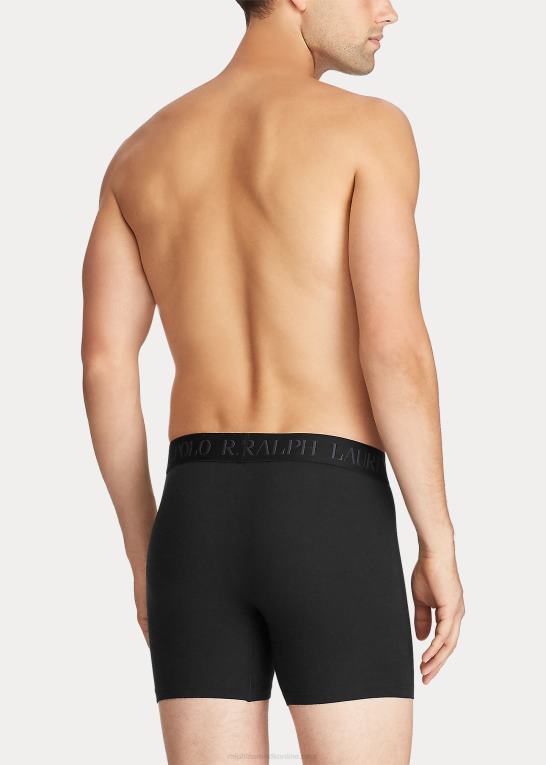 sort Mænd Ralph Lauren 4d-flex boxershorts 3-pak Z426B271