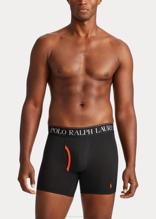 sort Mænd Ralph Lauren 4d-flex boxershorts 3-pak Z426B8576