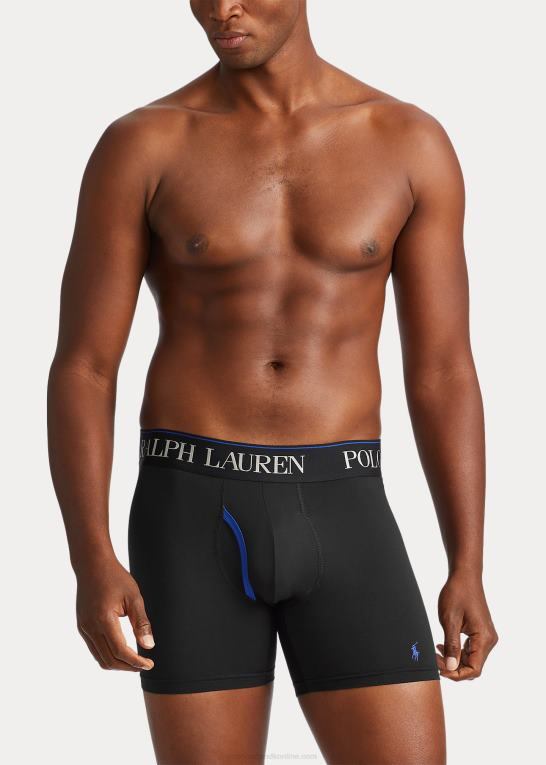 sort Mænd Ralph Lauren 4d-flex boxershorts 3-pak Z426B8576