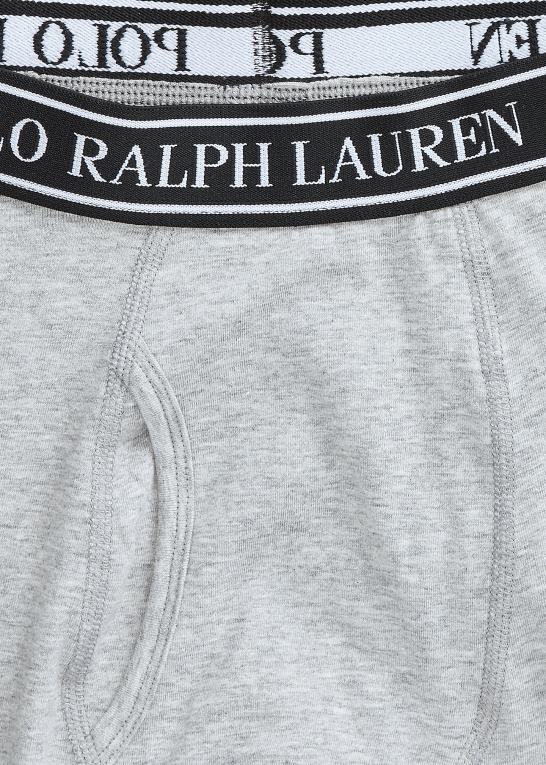 sort/grå Mænd Ralph Lauren stretch boxershorts 3-pak Z426B923