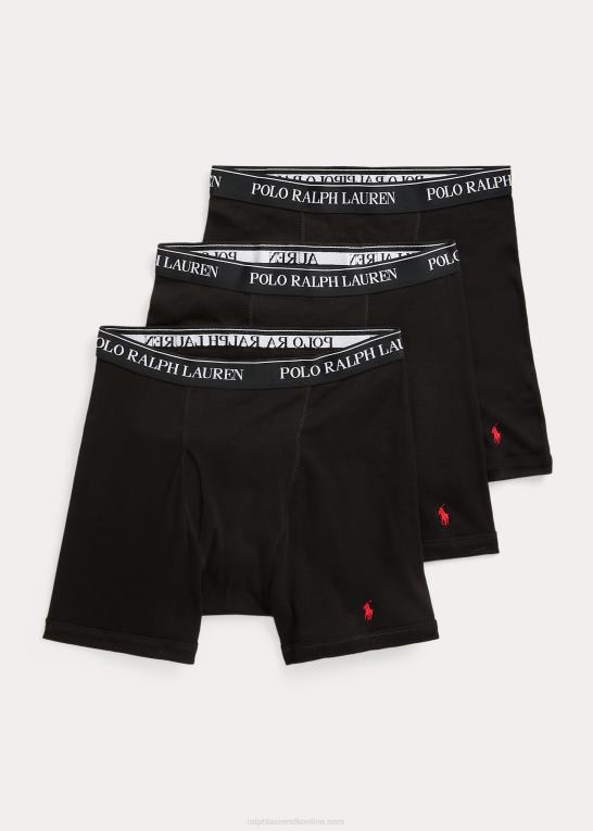 sort/rl2000 rød Mænd Ralph Lauren boxershorts 3-pak Z426B1508