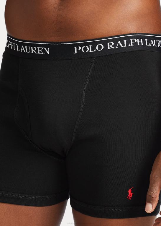 sort/rl2000 rød Mænd Ralph Lauren boxershorts 3-pak Z426B1508