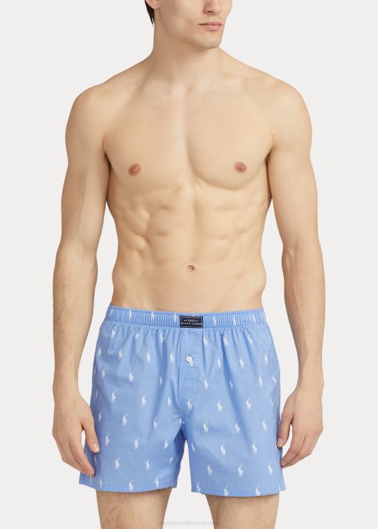 strand blå Mænd Ralph Lauren allover ponybokser Z426B624
