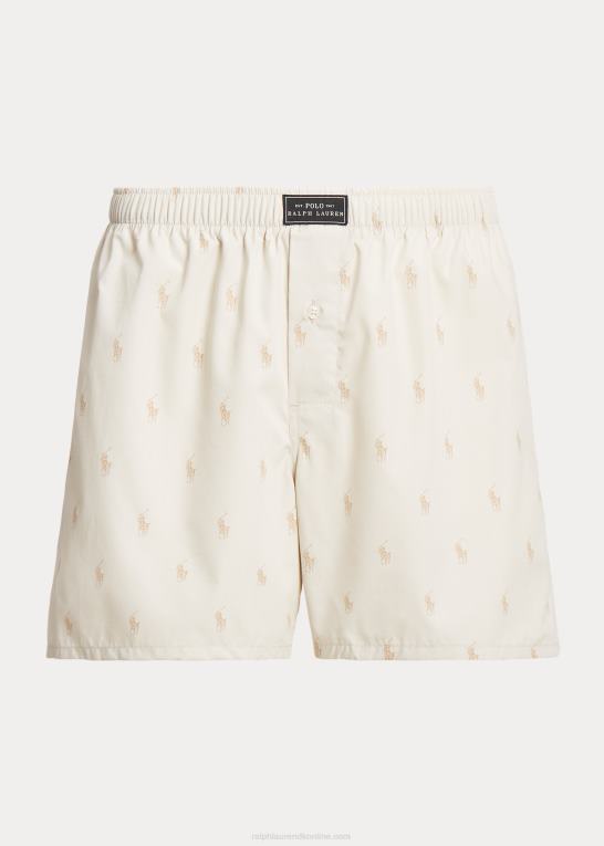 strandsten kaki Mænd Ralph Lauren allover ponybokser Z426B625