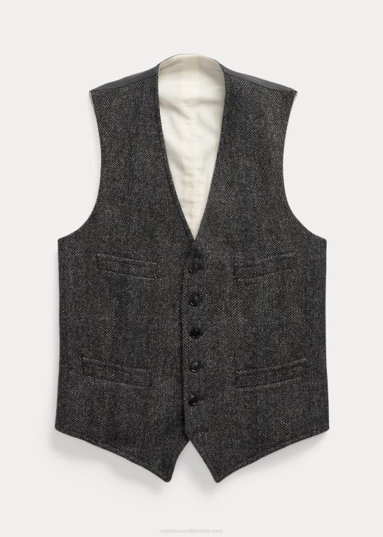 Mænd Ralph Lauren morehouse-indsamlingsvesten Z426B1310