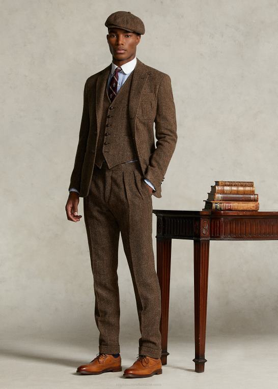 Mænd Ralph Lauren morehouse-kollektionen tweed vest Z426B1311