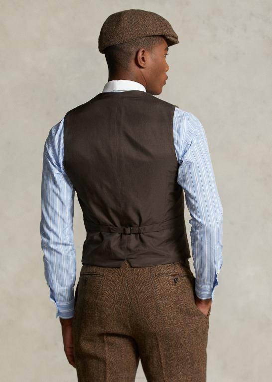Mænd Ralph Lauren morehouse-kollektionen tweed vest Z426B1311