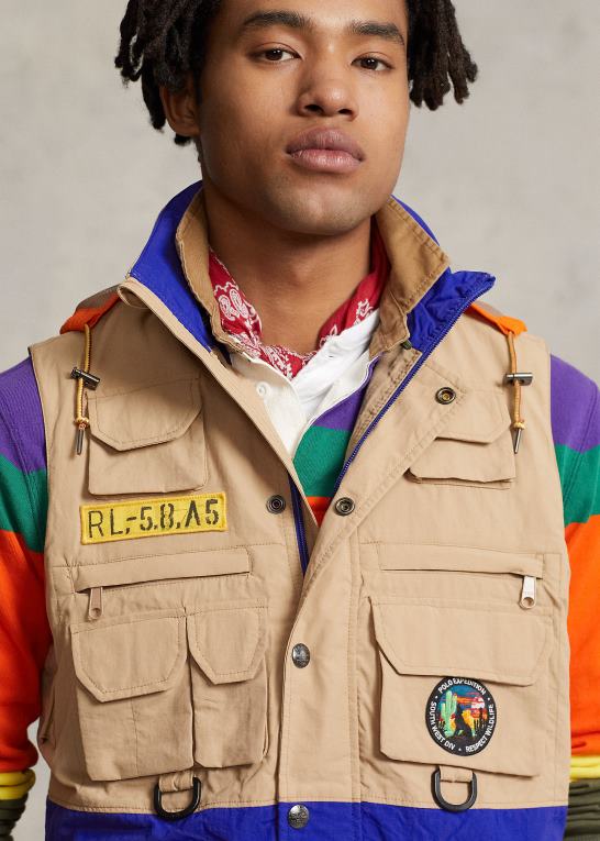 Mænd Ralph Lauren vandafvisende brugsvest Z426B144