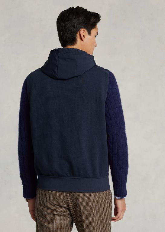 flyverflåde Mænd Ralph Lauren hybrid hættevest Z426B1165