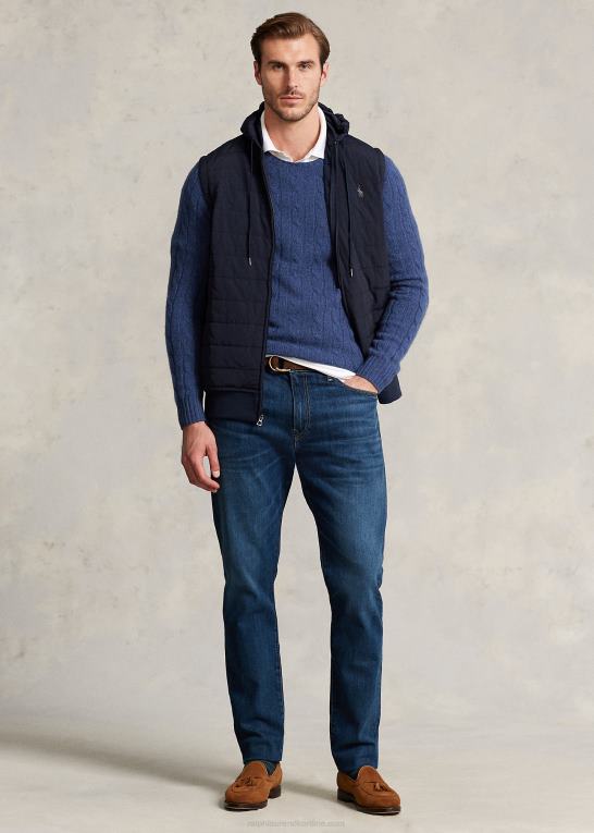 flyverflåde Mænd Ralph Lauren hybrid hættevest Z426B1370