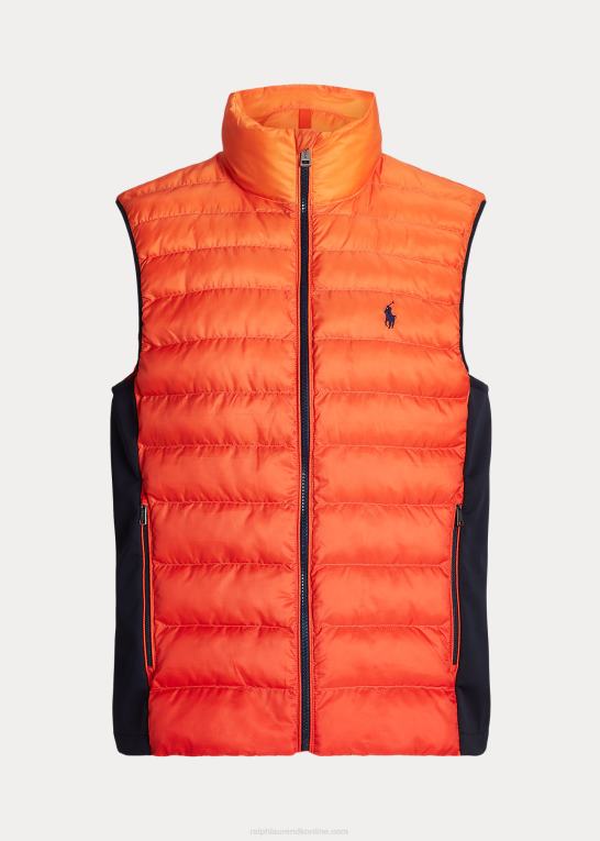 ombre Mænd Ralph Lauren pakkebar hybridvest Z426B136