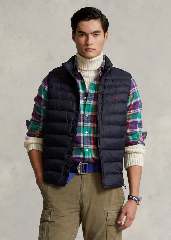 samling flåde Mænd Ralph Lauren den pakbare vest Z426B113
