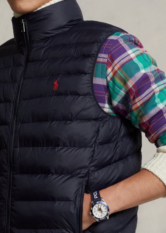 samling flåde Mænd Ralph Lauren den pakbare vest Z426B113