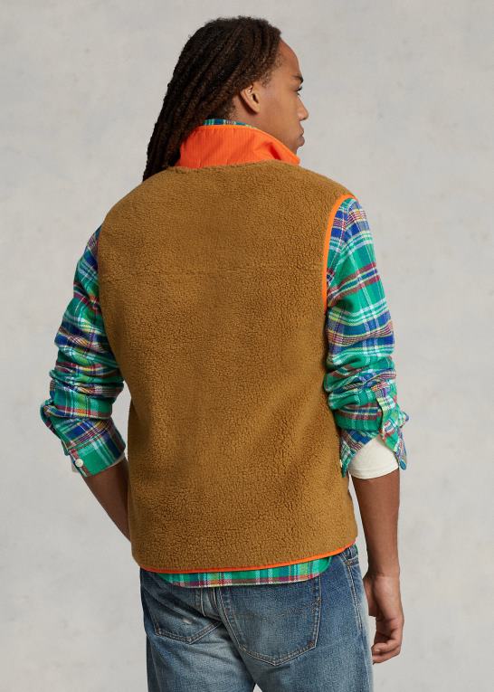 sandsurfe Mænd Ralph Lauren bundet fleecevest Z426B1254