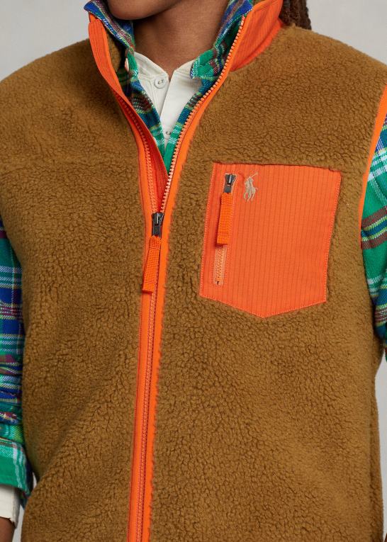 sandsurfe Mænd Ralph Lauren bundet fleecevest Z426B1254
