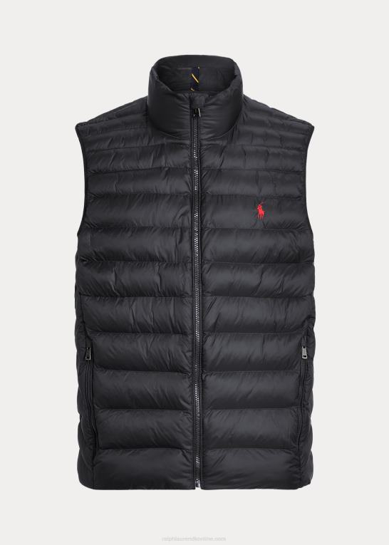 sort Mænd Ralph Lauren den pakbare vest Z426B112