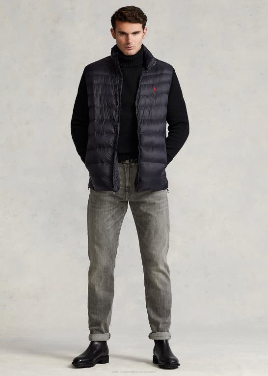 sort Mænd Ralph Lauren den pakbare vest Z426B1921