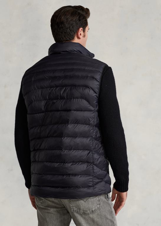 sort Mænd Ralph Lauren den pakbare vest Z426B1921