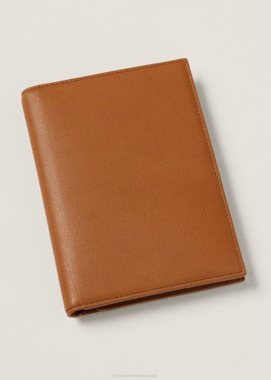 Brun unisex Ralph Lauren buckley golf scorekort holder gavesæt Z426B9052