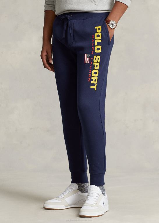 krydstogtflåde unisex Ralph Lauren polo sport fleece joggerbukser Z426B702