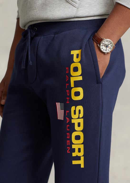 krydstogtflåde unisex Ralph Lauren polo sport fleece joggerbukser Z426B702