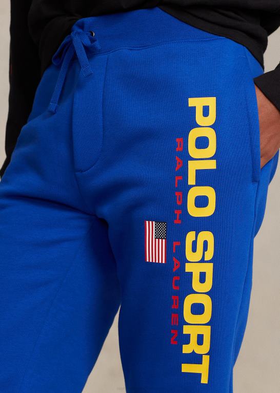 safir stjerne unisex Ralph Lauren polo sport fleece joggerbukser Z426B704