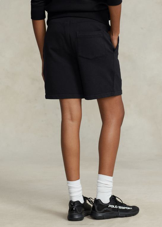 sort unisex Ralph Lauren 6-tommer polo sport fleece short Z426B3417