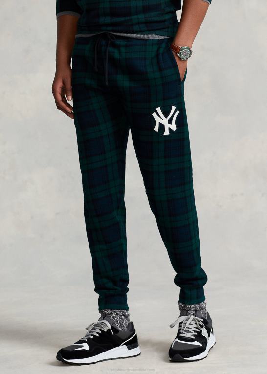 unisexpolo ralph lauren yankees plaid bukser Z426B3430