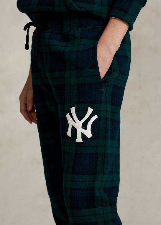 unisexpolo ralph lauren yankees plaid bukser Z426B3430
