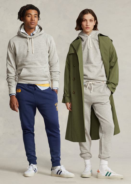 loftlyng unisex Ralph Lauren fleece hættetrøje Z426B3406