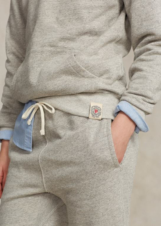 loftlyng unisex Ralph Lauren fleece hættetrøje Z426B3406