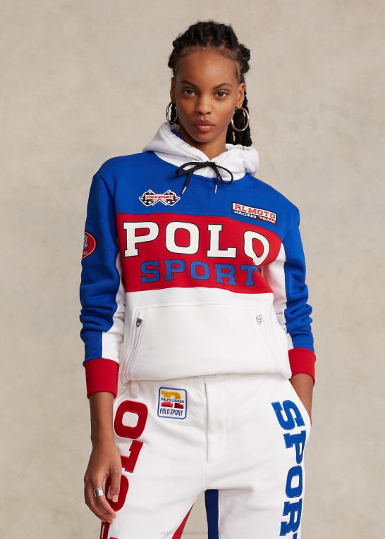 safir stjerne multi unisex Ralph Lauren polo sport fleece hættetrøje Z426B3425