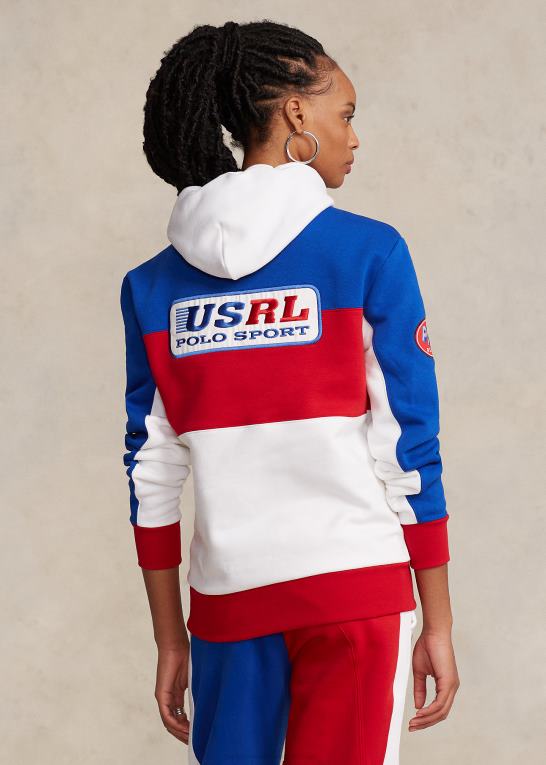 safir stjerne multi unisex Ralph Lauren polo sport fleece hættetrøje Z426B3425