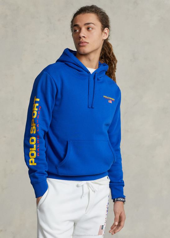 safir stjerne unisex Ralph Lauren polo sport fleece hættetrøje Z426B3423