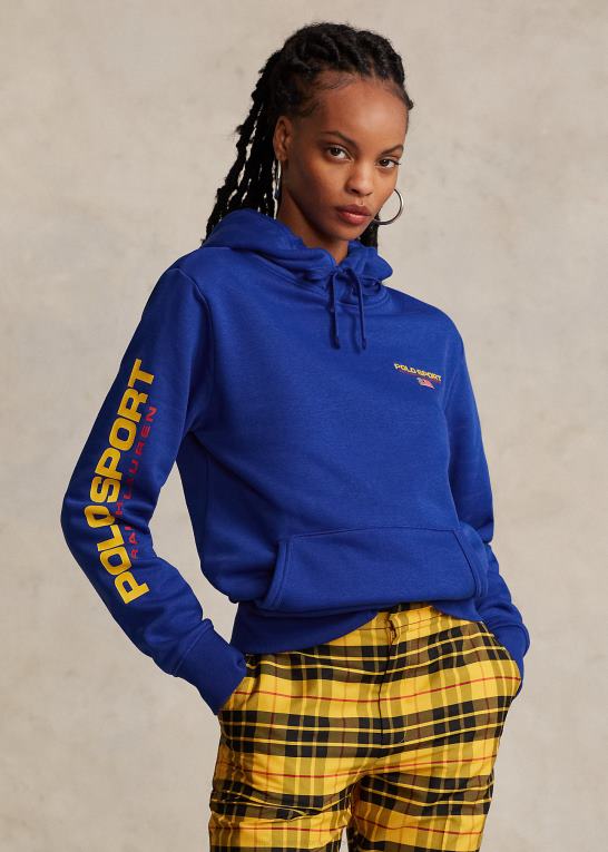 safir stjerne unisex Ralph Lauren polo sport fleece hættetrøje Z426B3423