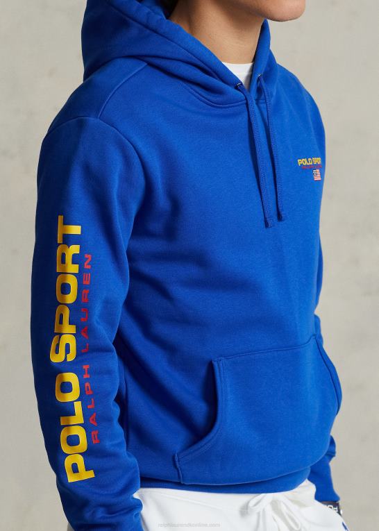 safir stjerne unisex Ralph Lauren polo sport fleece hættetrøje Z426B3423