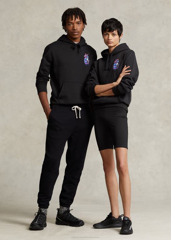 sort unisexpolo ralph lauren x fortnite hættetrøje Z426B3429