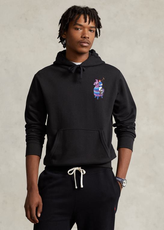 sort unisexpolo ralph lauren x fortnite hættetrøje Z426B3429