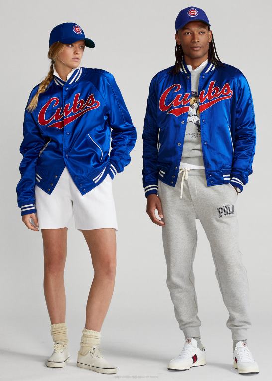 rugby royal/rød/whi unisexpolo ralph lauren cubs jakke Z426B3433