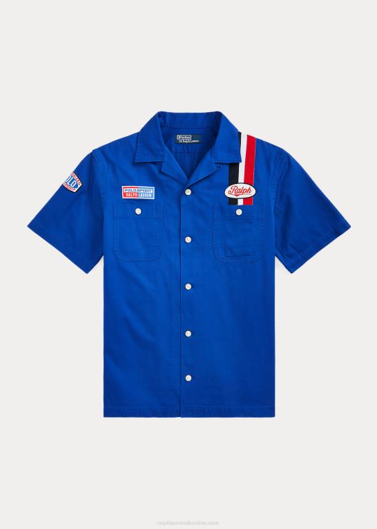 arv royal unisex Ralph Lauren klassisk pasform polo sport grafisk skjorte Z426B793