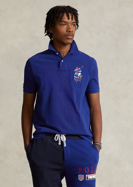 arv royal unisexpolo ralph lauren x fortnite poloshirt Z426B1222
