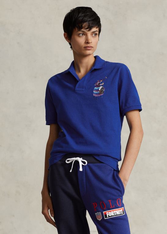 arv royal unisexpolo ralph lauren x fortnite poloshirt Z426B1222